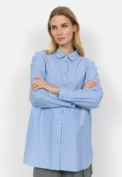 Блузка-рубашка DICLE Soyaconcept, цвет crystal blue combi