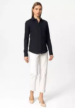 Блузка-рубашка Dies By Diess Collection, темно-синяя