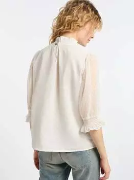 Блузка-Рубашка Dreimaster, белый