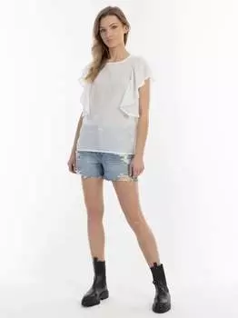 Блузка-Рубашка Dreimaster, белый