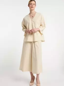 Блузка-Рубашка Dreimaster, бежевый