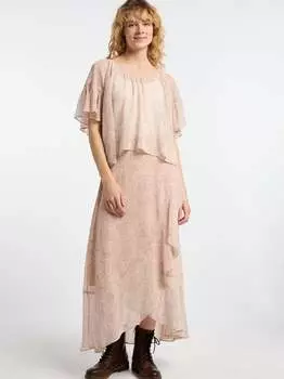 Блузка-Рубашка Dreimaster, розовый