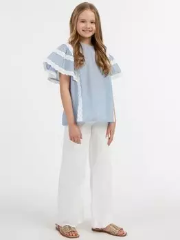 Блузка-Рубашка Dreimaster, синий