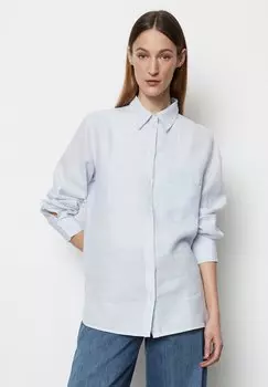 Блузка-рубашка EASY SHAPED CHEST POCKET Marc O'Polo, цвет calm sea