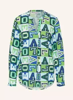 Блузка рубашка Emily Van Den Bergh, мультиколор