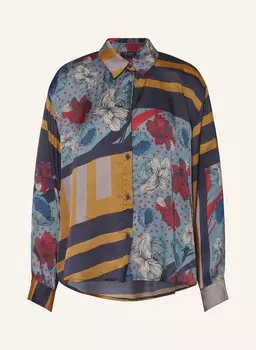 Блузка-Рубашка Ernathalia из атласа. Elias Rumelis, черный