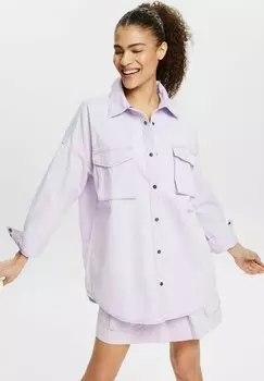 Блузка-рубашка Esprit, цвет lavender new