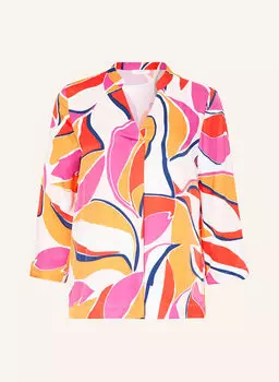 Блузка рубашка Eterna, мультиколор