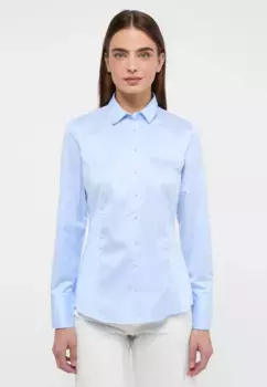 Блузка-рубашка Eterna "ПРИТАННЫЙ", голубой