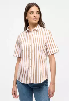 Блузка-рубашка Eterna "РЕГУЛЯРНЫЙ ФИТ", карамель