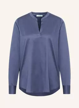 Блузка-рубашка ETERNA, темно-синий