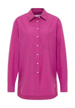 Блузка-рубашка EVEN OVERSIZE FIT ETERNA, цвет Pflaume