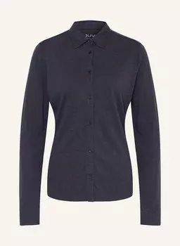 Блузка-рубашка fay из трикотажа Juvia, темно-синий