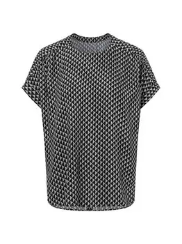 Блузка-Рубашка фемка минимал Opus, черный