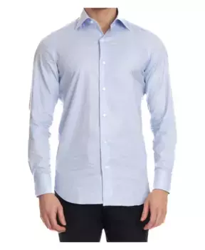 Блузка Рубашка Finamore, синий