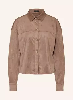 Блузка-рубашка фонтега OPUS, коричневый