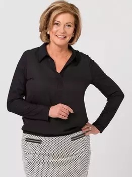 Блузка-Рубашка Frank Walder, черный