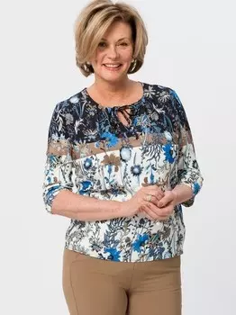 Блузка-Рубашка Frank Walder, синий