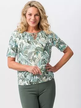 Блузка-Рубашка Frank Walder, зеленый