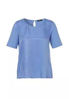 Блузка рубашка Frapp, синий