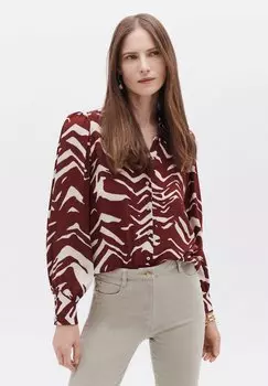 Блузка-рубашка FRENCH BRAND FASHION ELEGANT MODERN Caroll, цвет bordeaux
