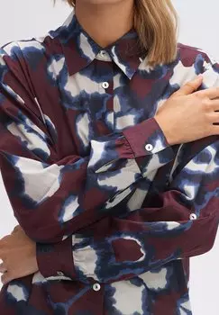 Блузка-рубашка Fumine Opus, амарена