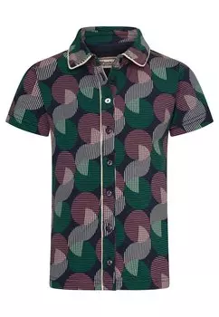 Блузка-рубашка GEOMETRIC 4funkyflavours, цвет blue