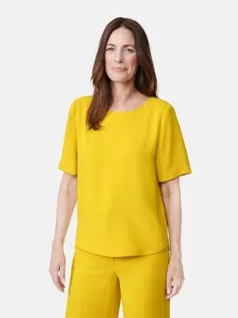 Блузка-Рубашка Gerry Weber, желтый