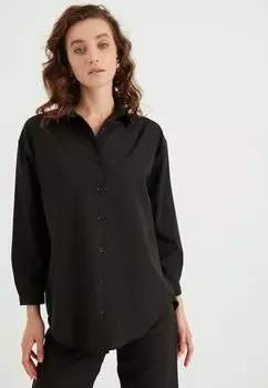Блузка-рубашка Herita, цвет black