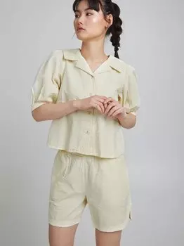 Блузка-Рубашка ихфилиз Ichi, бежевый