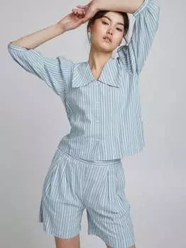 Блузка-Рубашка ihgarcelle Ichi, синий