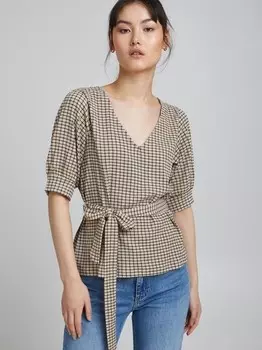 Блузка-Рубашка ihjunca Ichi, бежевый