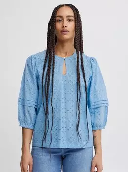 Блузка-Рубашка ihulvia Ichi, синий