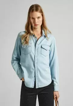 Блузка-рубашка IVY Pepe Jeans, цвет denim
