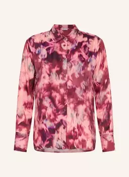 Блузка-Рубашка из атласа Mrs & Hugs, красный