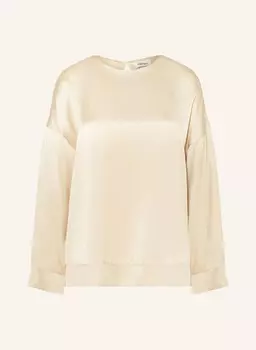 Блузка-Рубашка из атласа Ottod'Ame, экрю