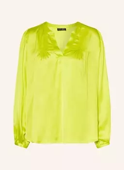 Блузка-Рубашка из атласа Risy & Jerfs, желтый