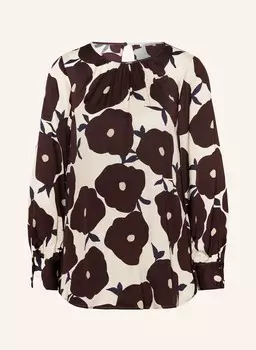 Блузка-Рубашка из атласа Seidensticker, фиолетовый