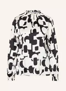 Блузка-Рубашка из атласа Tonno & Panna, черный