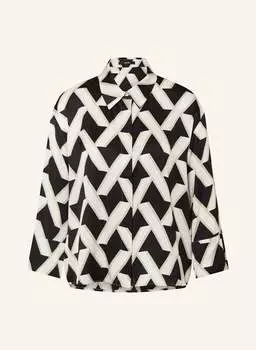 Блузка-Рубашка из атласа Zitano Someday, мультиколор