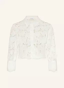 Блузка-Рубашка из ажурного кружева Mrs & Hugs, белый