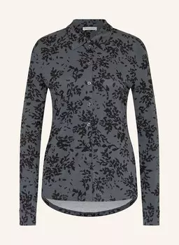 Блузка-рубашка из джерси Marc O'Polo, серый/черный