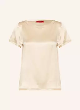 Блузка-Рубашка из шелка Arabba Max & Co., бежевый