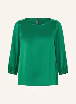 Блузка-Рубашка из шелка с рукавами 3/4. Marc Cain, зеленый