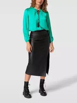 Блузка-рубашка из вискозы THE KOOPLES, зеленый