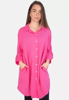 Блузка-рубашка Jessy Oversized Seasons Of April, цвет pink