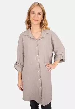 Блузка-рубашка Jessy Oversized Seasons Of April, цвет taupe