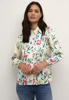 Блузка-рубашка JULIE Culture, цвет green red flower