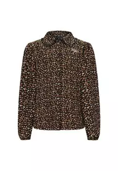 Блузка-рубашка KEE Retour Jeans, цвет black