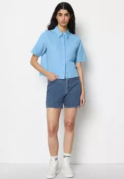 Блузка-рубашка Kurzarm Marc O'Polo DENIM, речной синий